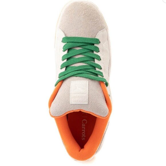 PUMA Mens Size 13 Anwar Carrots Suede Sneakers Scavenger Hunt NEW Orange Green - Picture 4 of 13